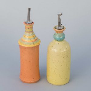Essig und Öl Flaschen